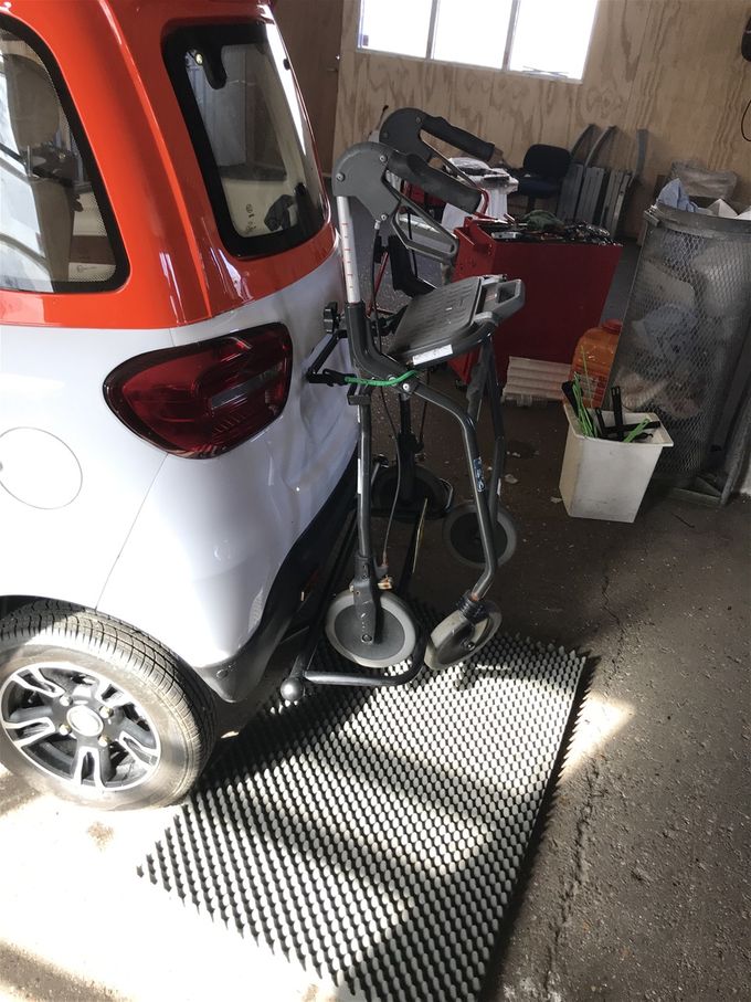 Rollatorholder.